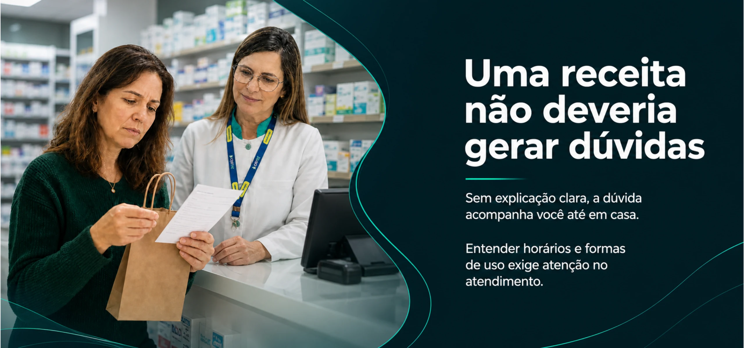 Orientação sobre receitas e medicamentos