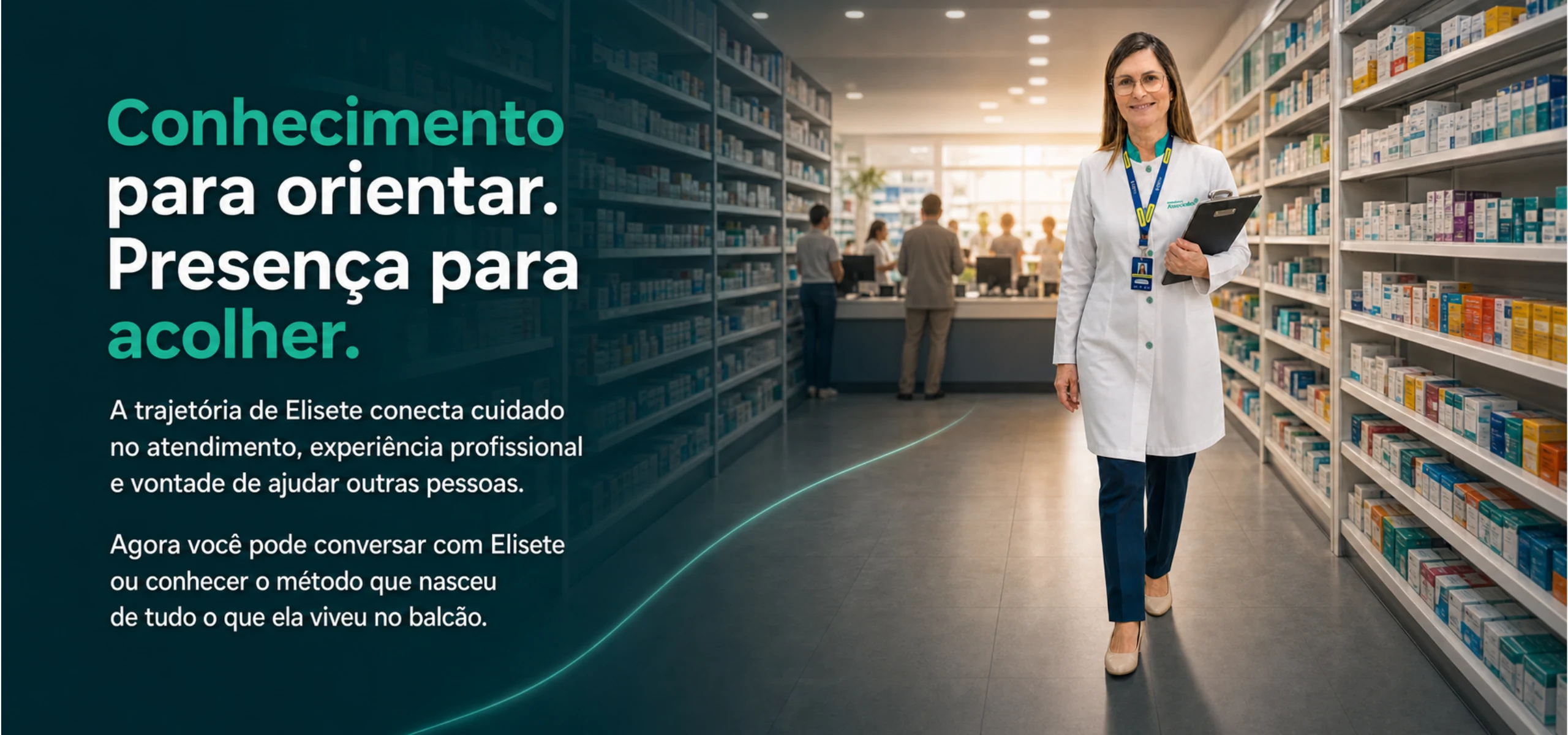Conhecimento para orientar e presença para acolher